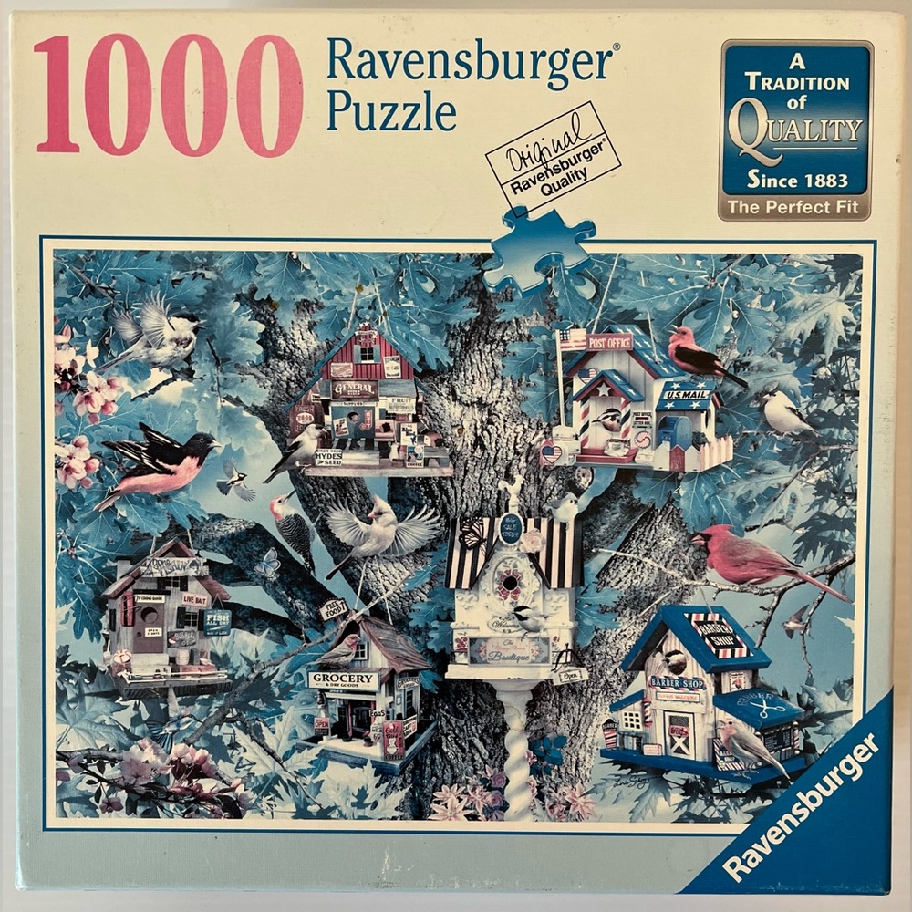 Ravensburger “Bird Village” 1000 Piece Jigsaw Puzzle